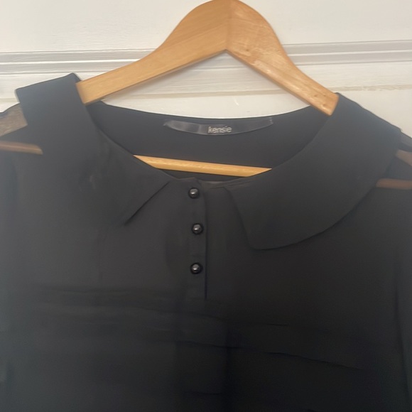2/$30 Kenzie blouse sheer size L - Picture 2 of 3